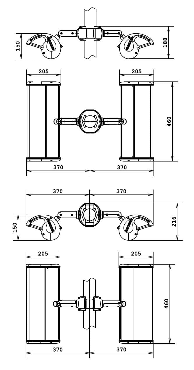 Phormalab
AURA SMART DOUBLE
Heat lamp with umbrella attachment