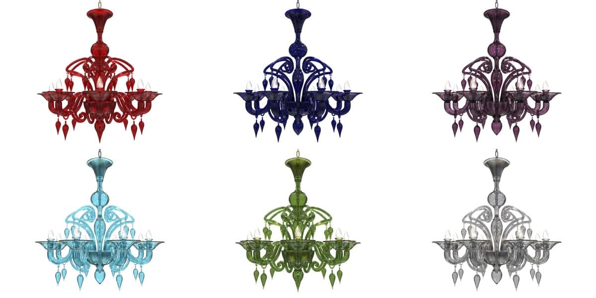 PIUMATI Murano Glass
CANOVA
Murano glass chandelier