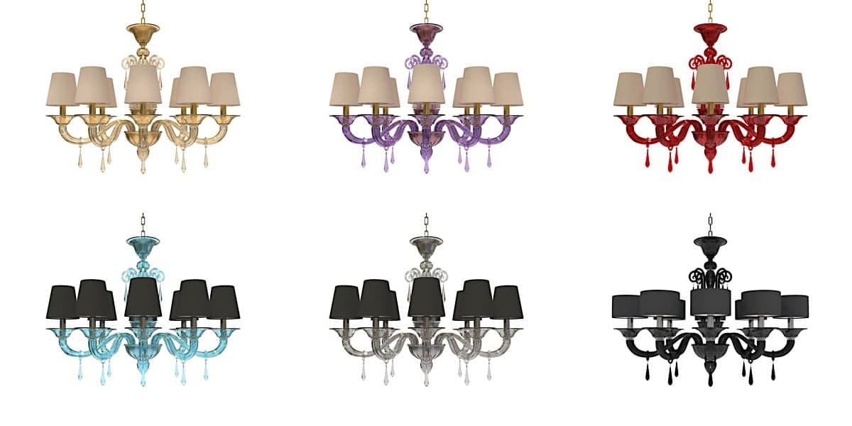 PIUMATI Murano Glass
DONATELLO
Murano glass chandelier
