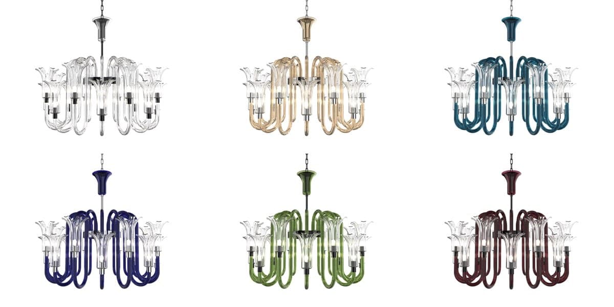 PIUMATI Murano Glass
MICHELANGELO
Murano glass chandelier