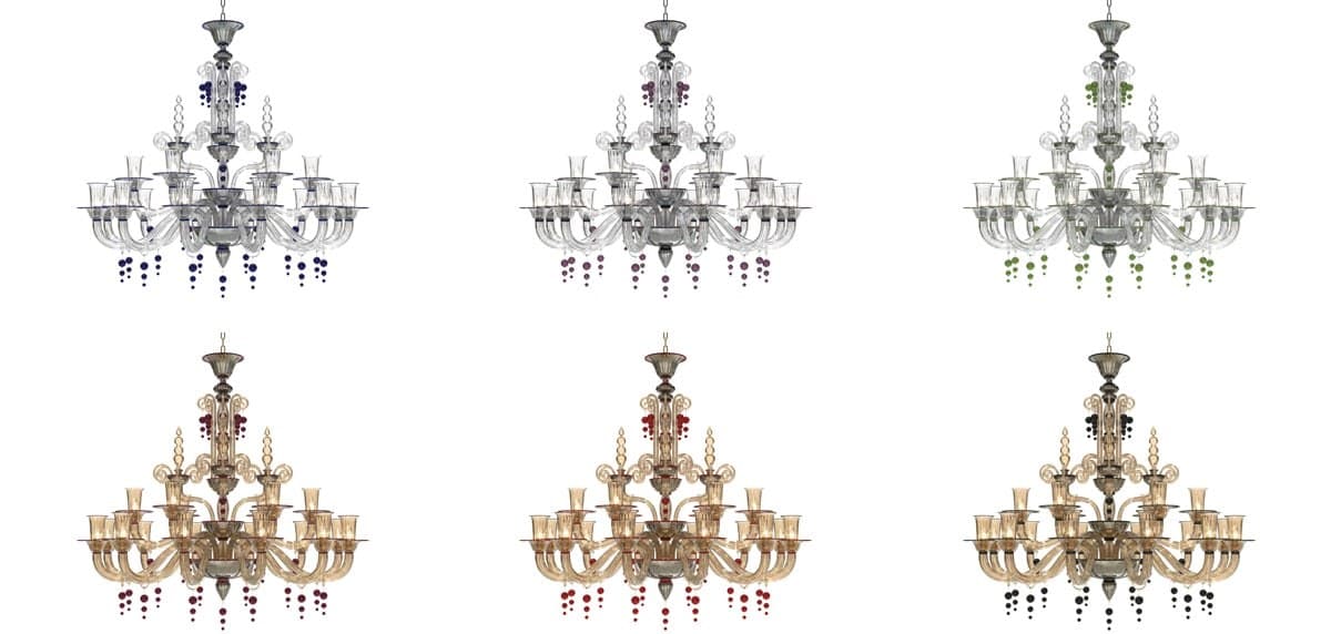 PIUMATI Murano Glass
PUCCINI
Murano glass chandelier