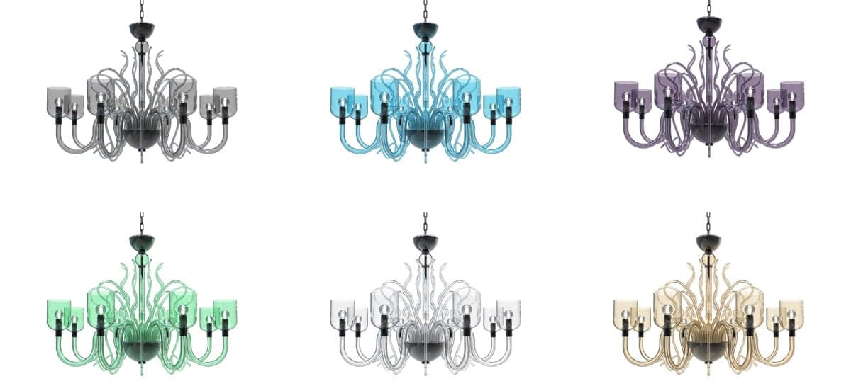 PIUMATI Murano Glass
RAFFAELLO
Murano glass chandelier