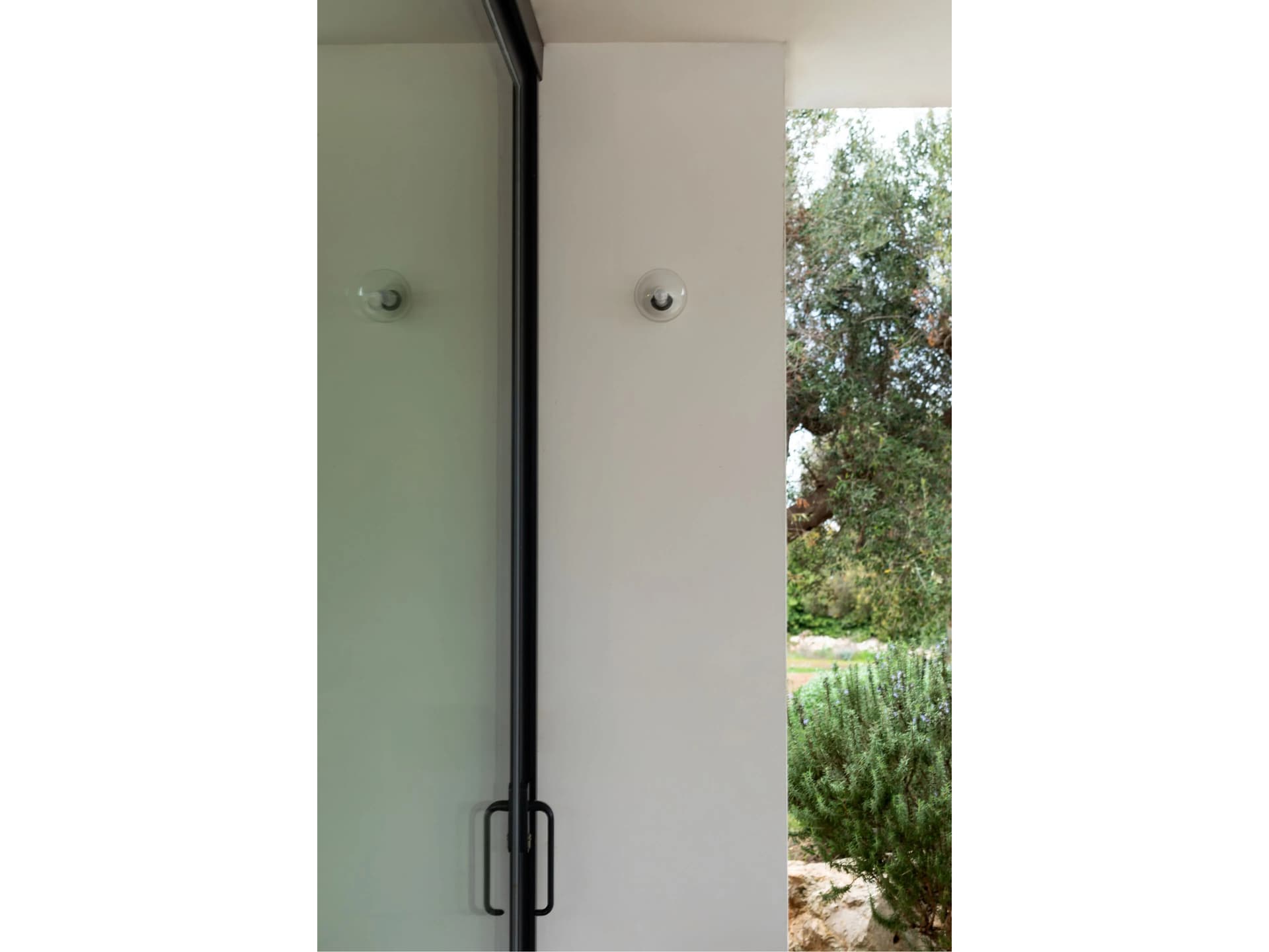 Platek
BALINA M
Glass and steel outdoor ceiling lamp / outdoor wall lamp