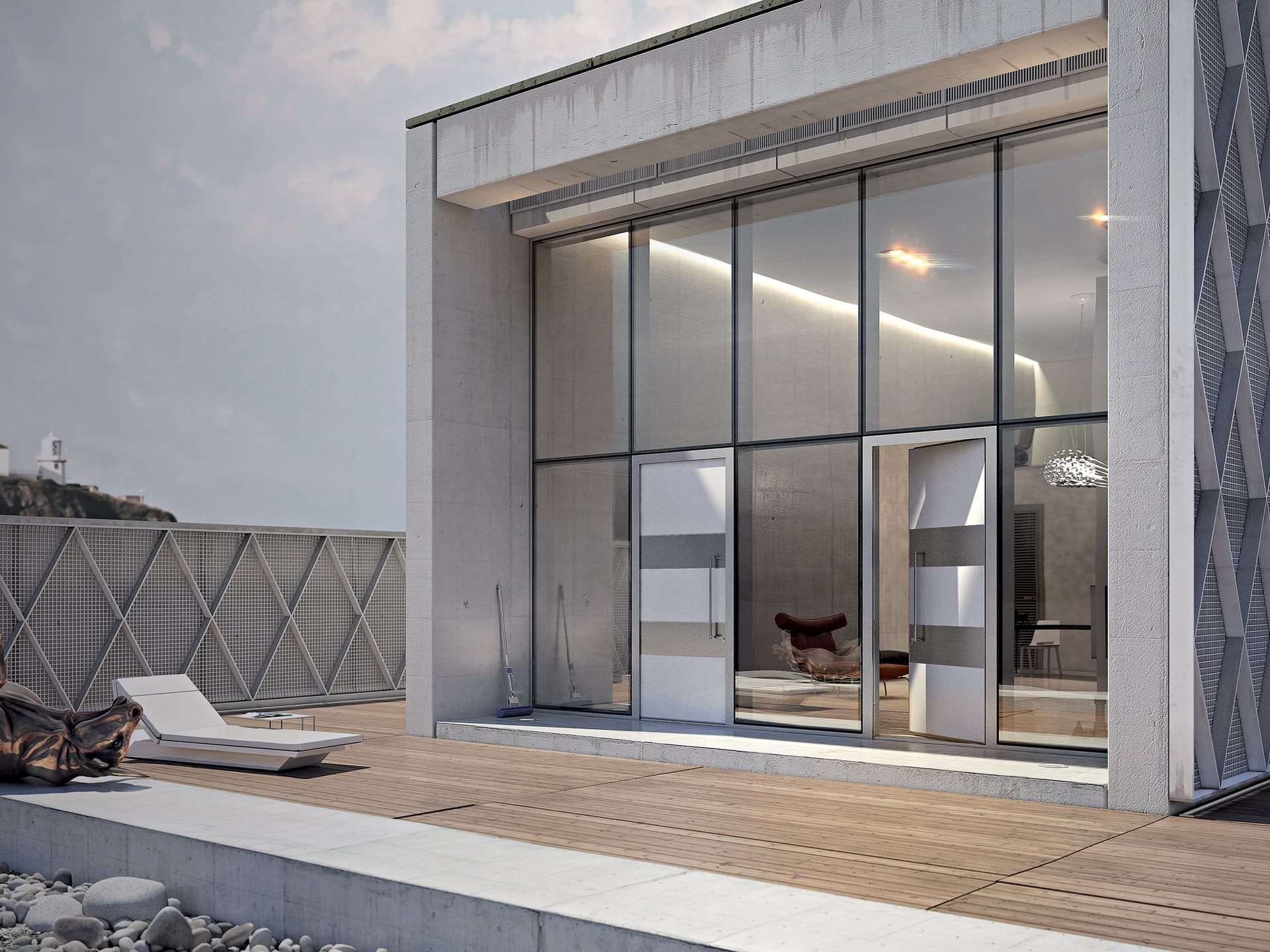 Ponzio
PONZIO 100 BS
Aluminium entry door