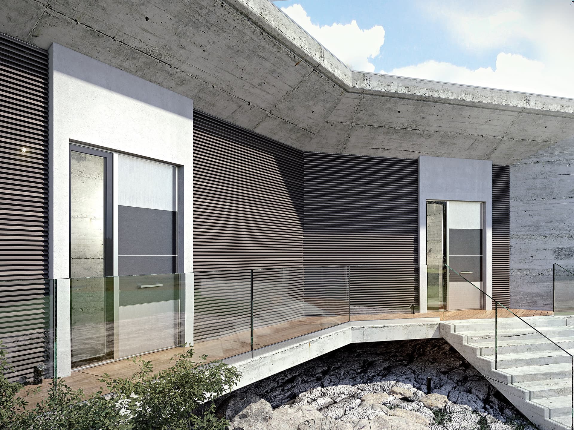 Ponzio
PONZIO 100 LX
Aluminium entry door