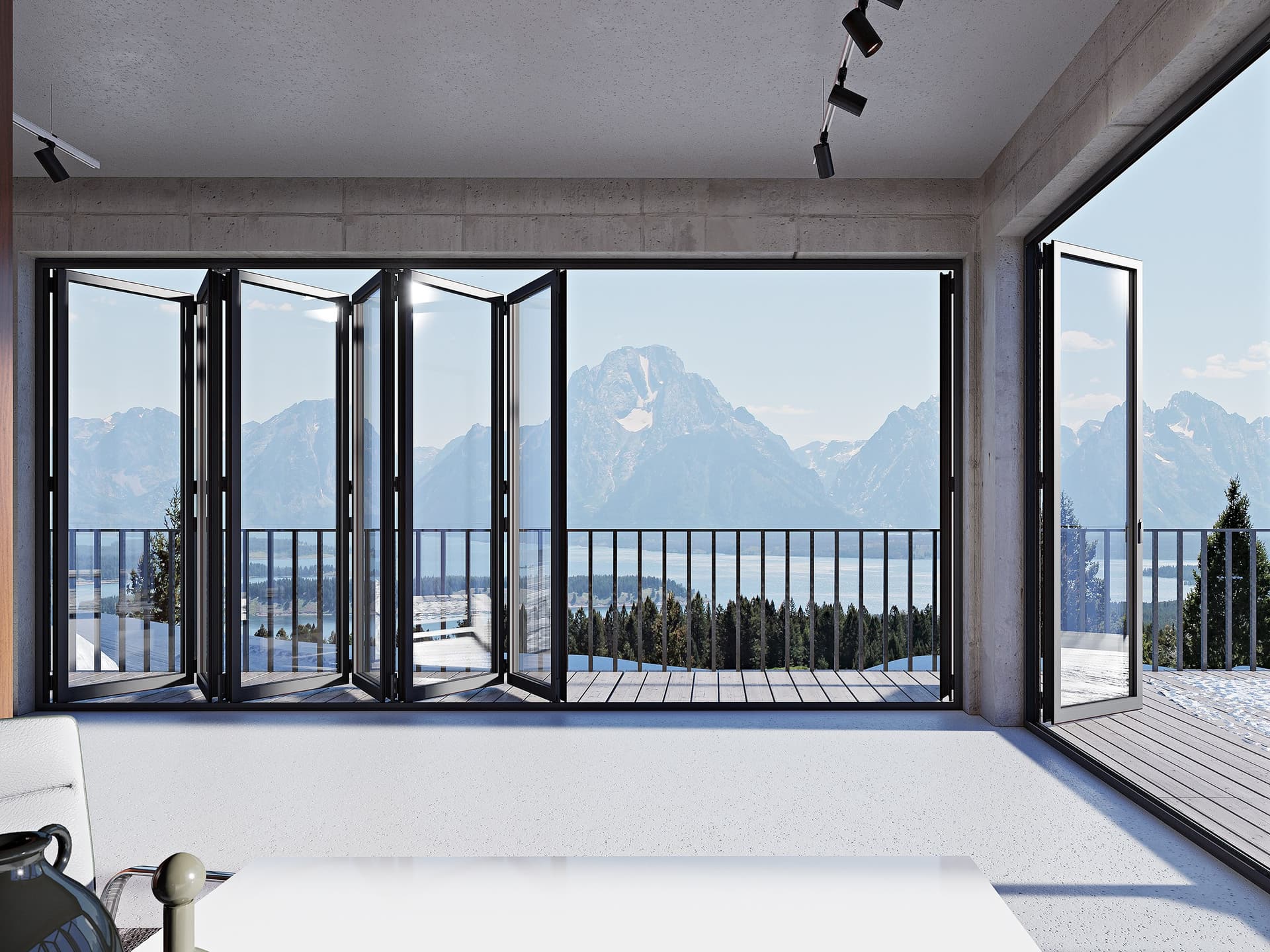 Ponzio
VERANDHA80
Sliding glass and aluminium glass facade