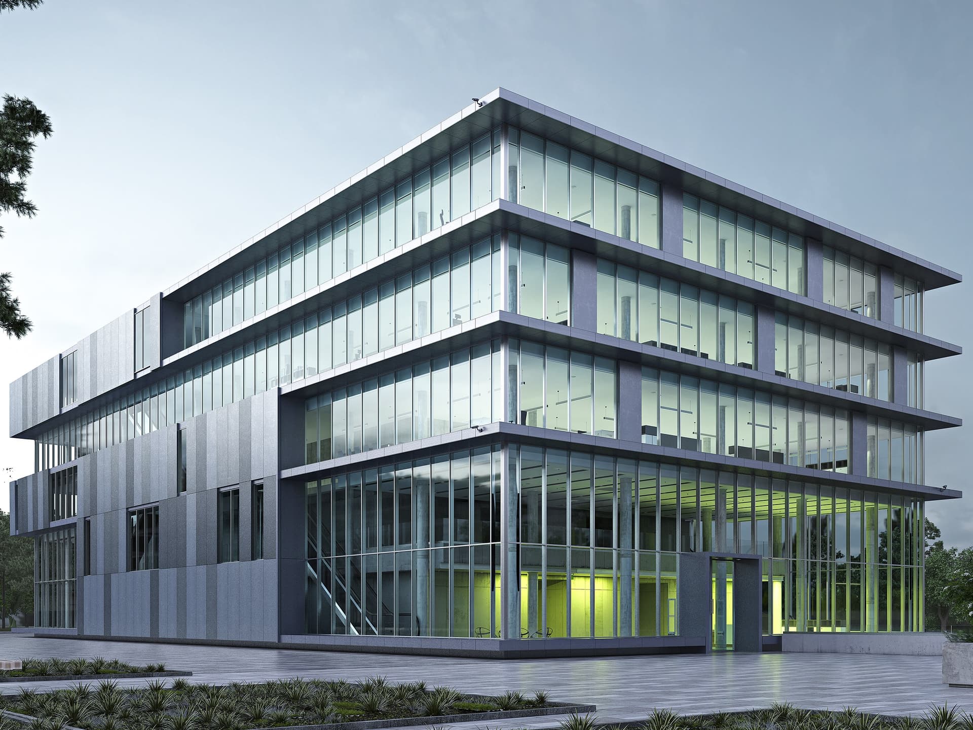 Ponzio
WS50PG
Glass and aluminium Continuous facade system
