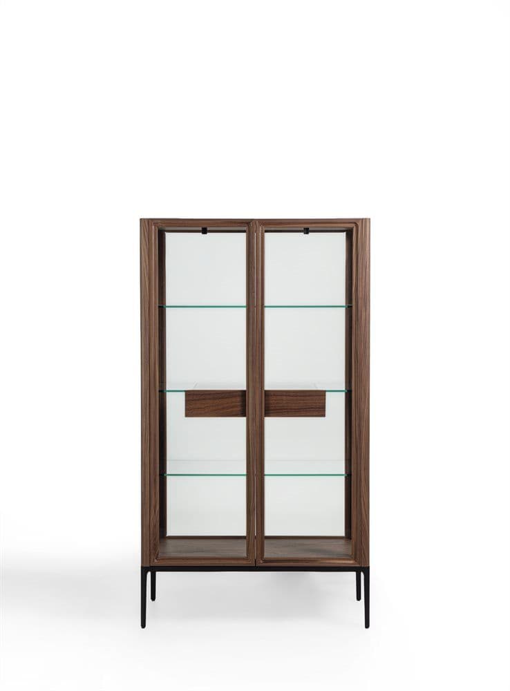 Porada
ATSUKO
Wood and glass display cabinet