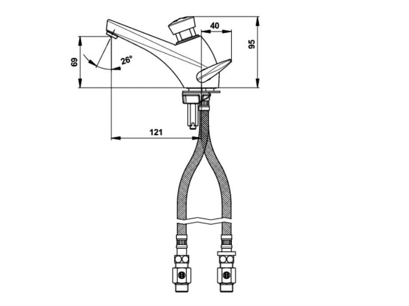 PRESTO
PRESTO 3000
Deck-mounted mixer tap