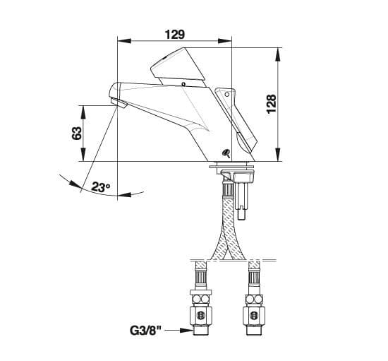 PRESTO
PRESTOMIX 2020
Deck-mounted mixer tap