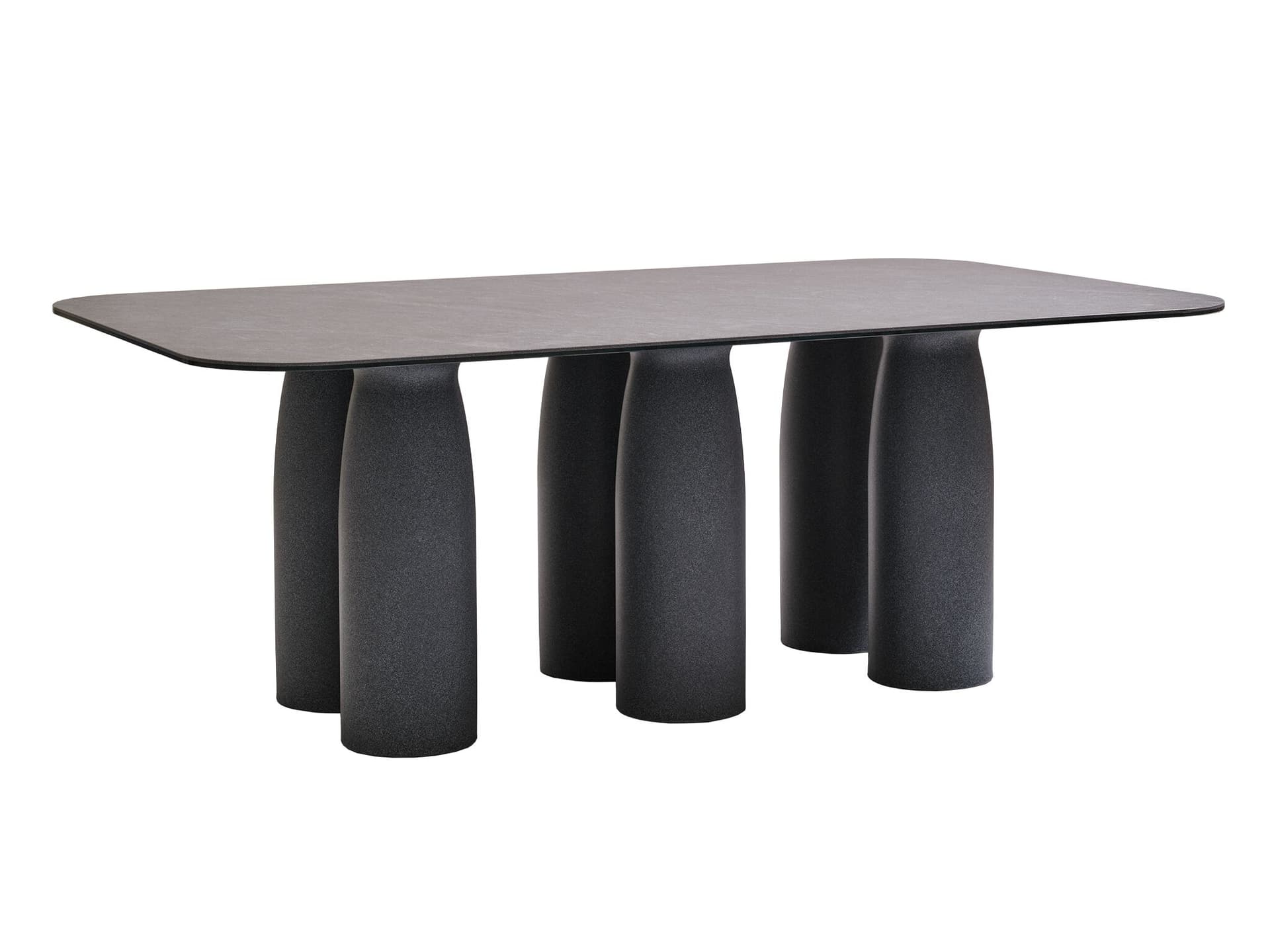 Qeeboo
TOTO TABLE RECTANGULAR STONEWARE
Polyethylene dining table with Stoneware top