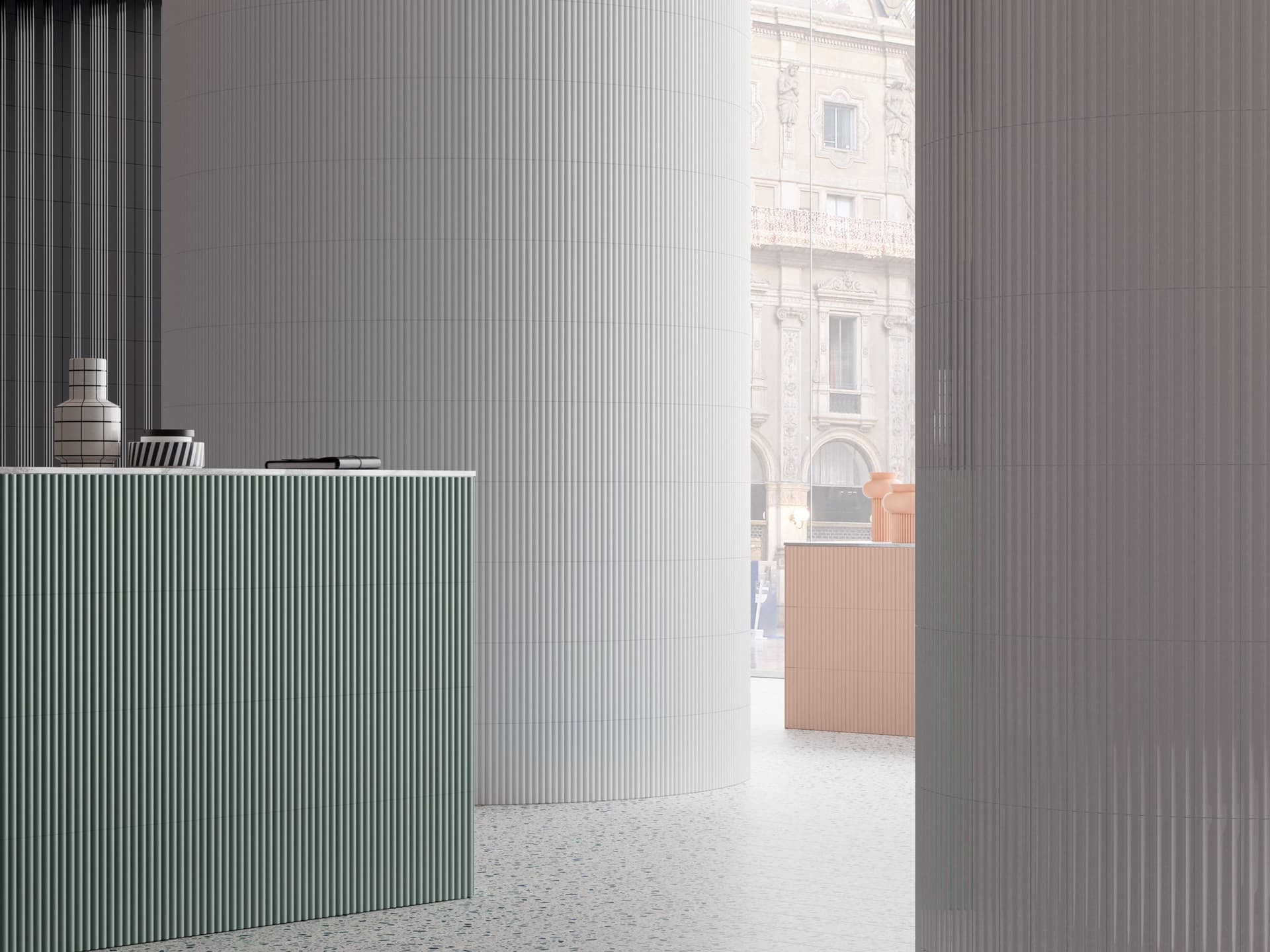 Quintessenza Ceramiche
MAREA
Indoor white-paste wall tiles