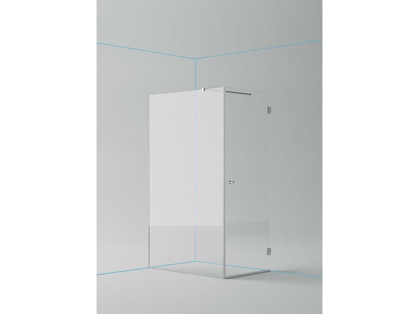 RARE
A10
Corner crystal shower cabin with hinged door