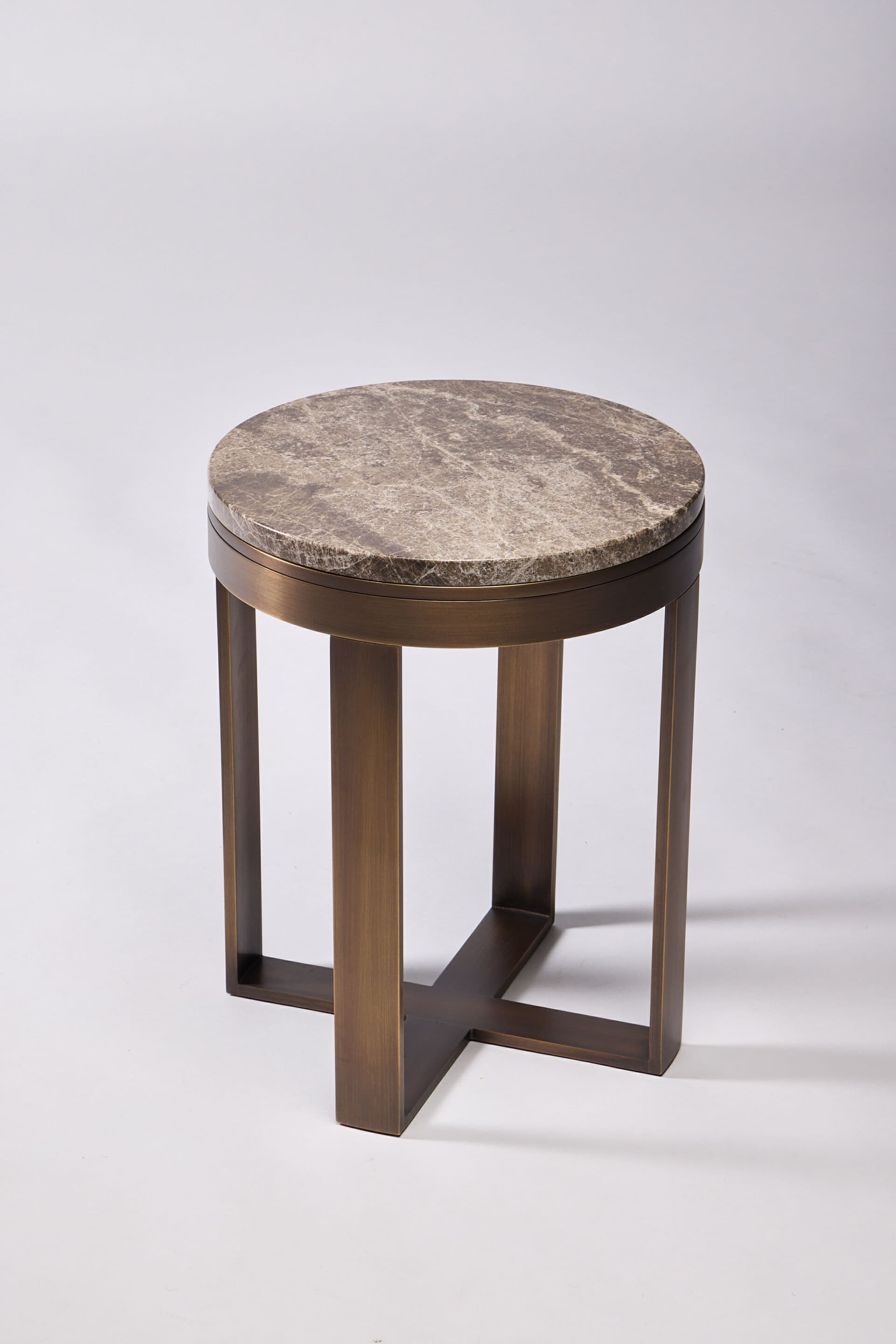REDA AMALOU DESIGN
MINA
Round Nero Marquina marble coffee table