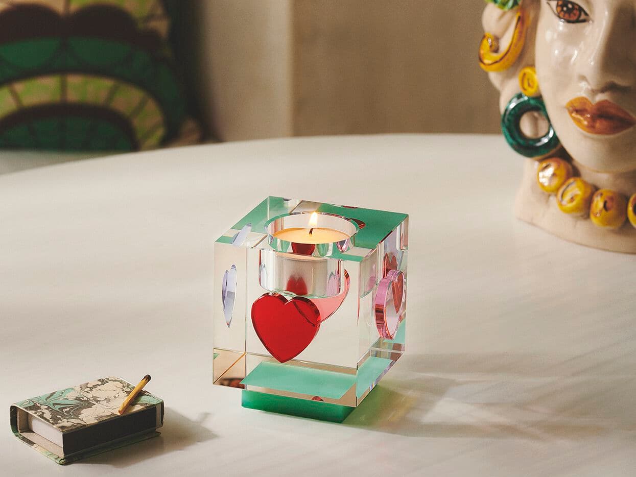 Reflections Copenhagen
LEA HEART CHRISTMAS
Crystal candle holder