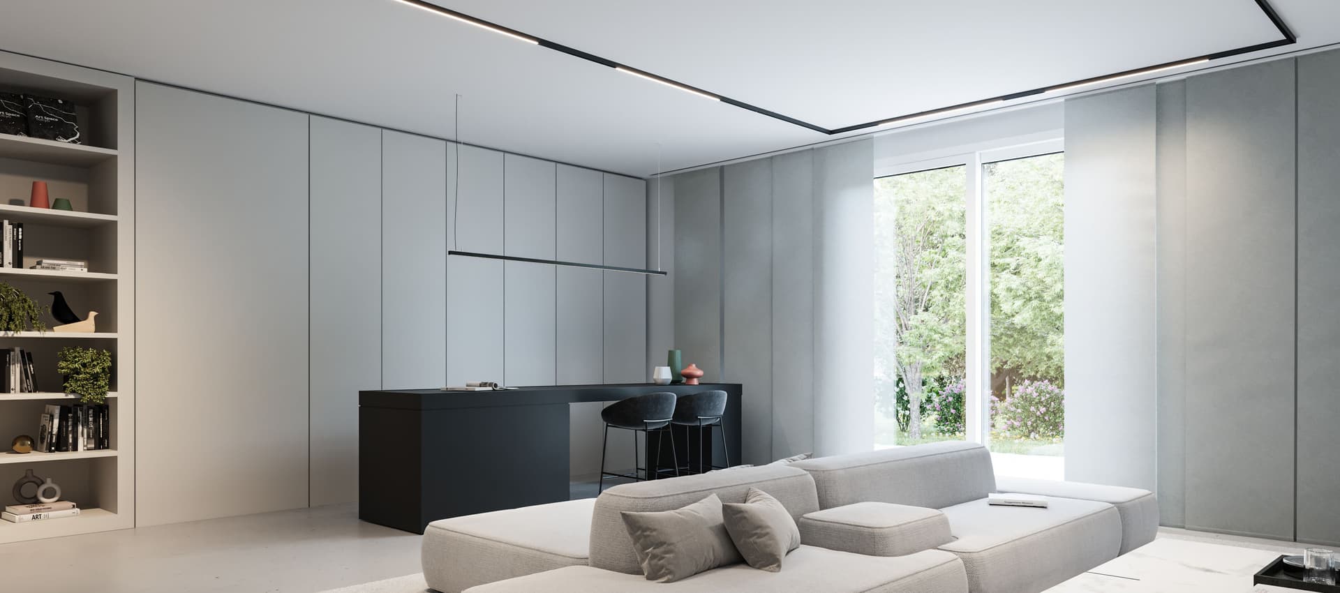 Reggiani
INCLINE 48 V OPAL
LED aluminium track-Light