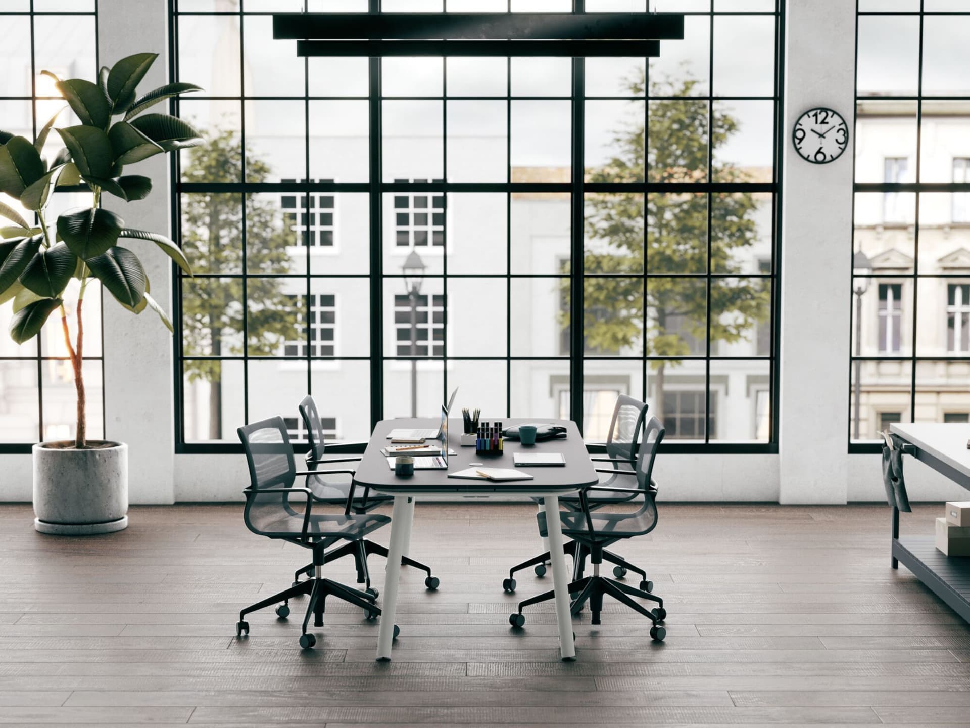 REISS
TRAILO® R
Rectangular meeting table