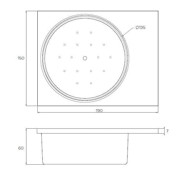 Relax Design
OASI
Built-in hydromassage rectangular acrylic minipool
