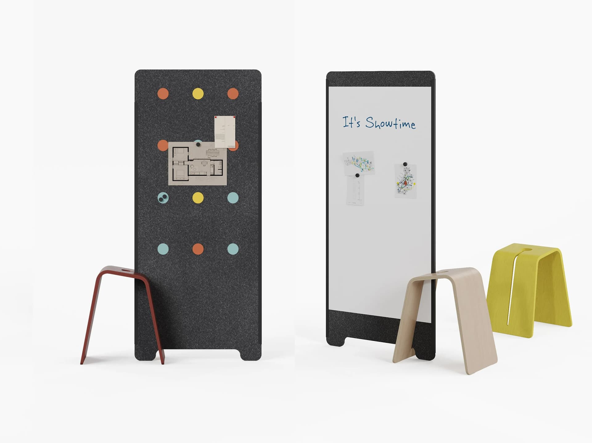 RENZ
SHOWTIME
Office acoustic whiteboard / partition