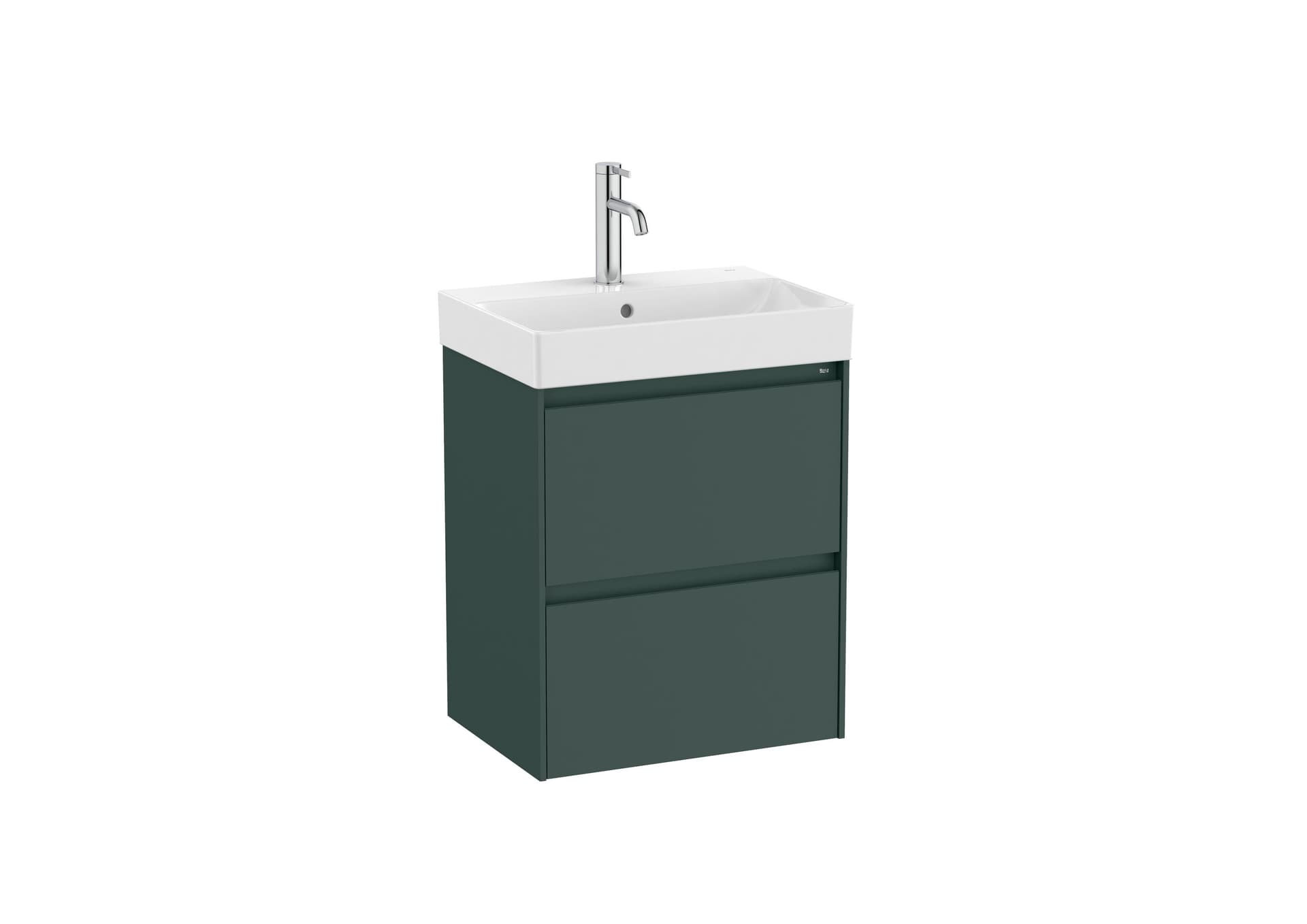 Roca
UNIK A85169 / A85168
Wall-mounted vanity unit with integrated washbasin