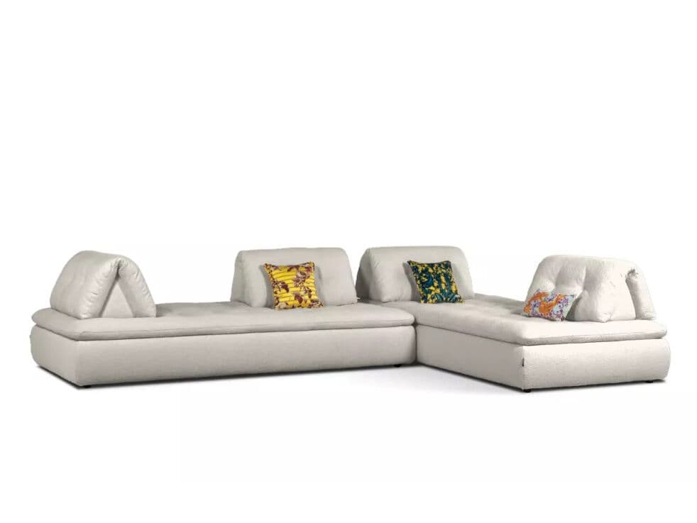 Roche Bobois
CONVERSATION
Corner tufted fabric sofa