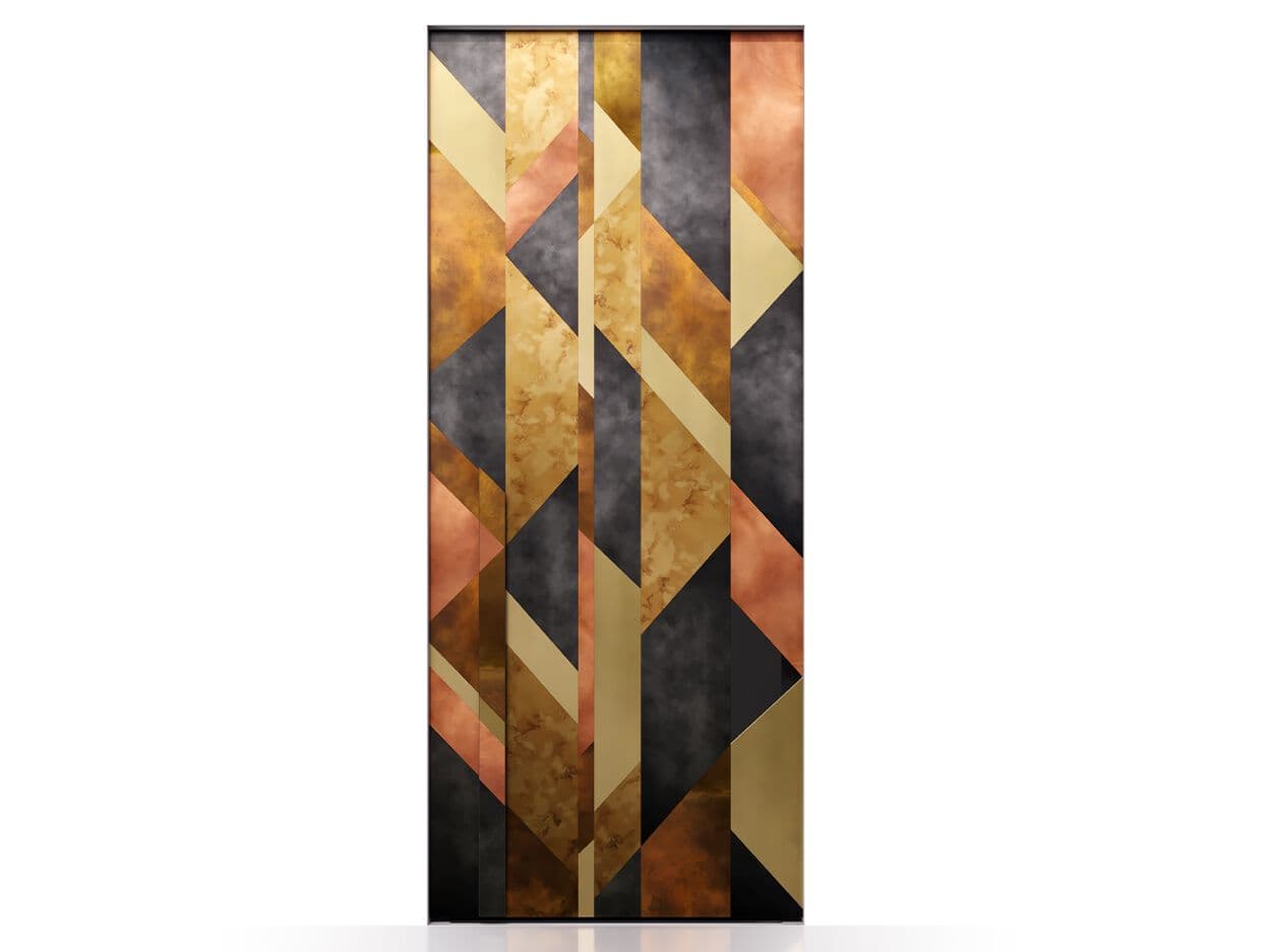 Roka
GRANO
Pivot door with De Castelli mosaic