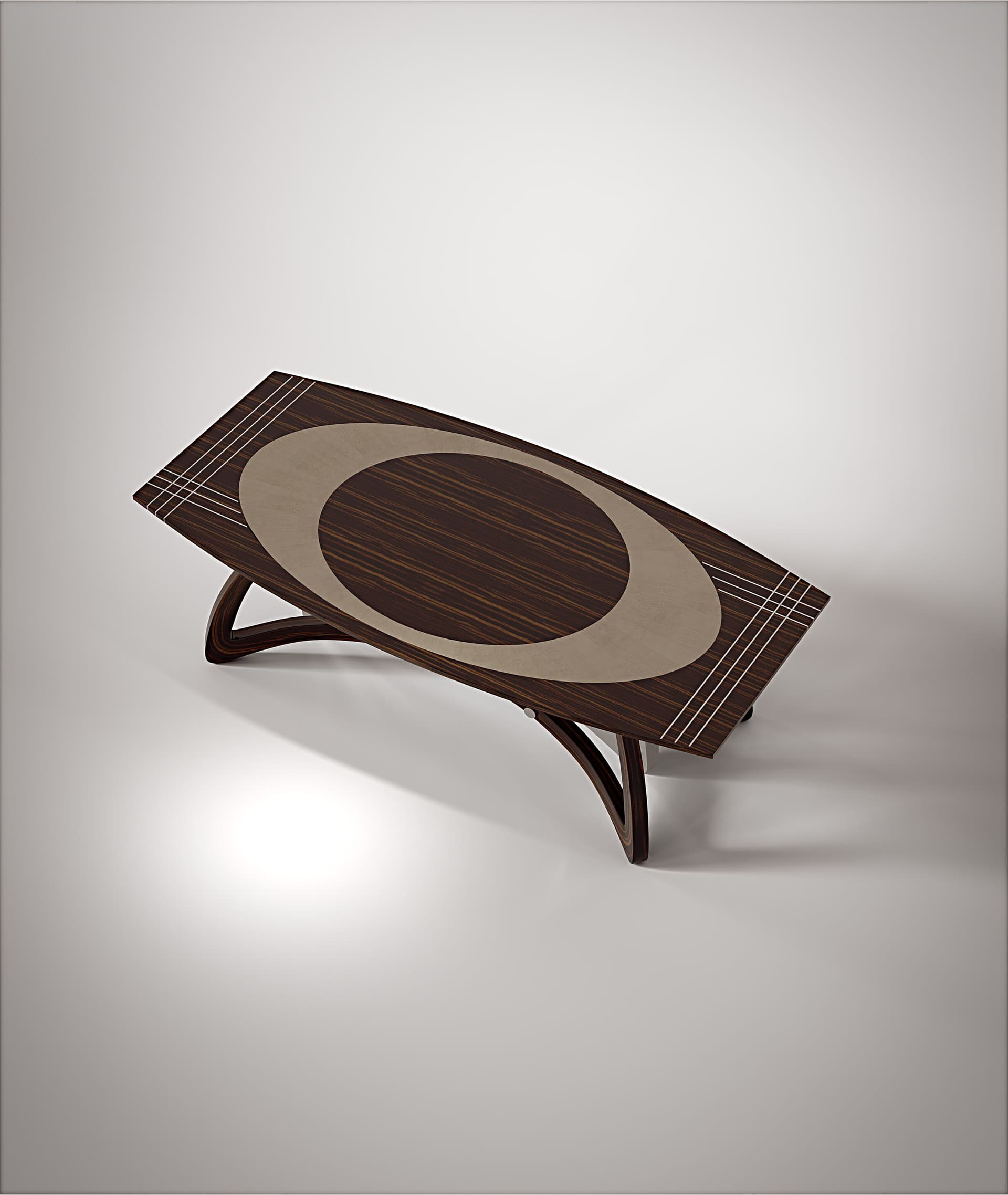 Roman & Co.
PENNINGTON
Rectangular aluminium and wood table