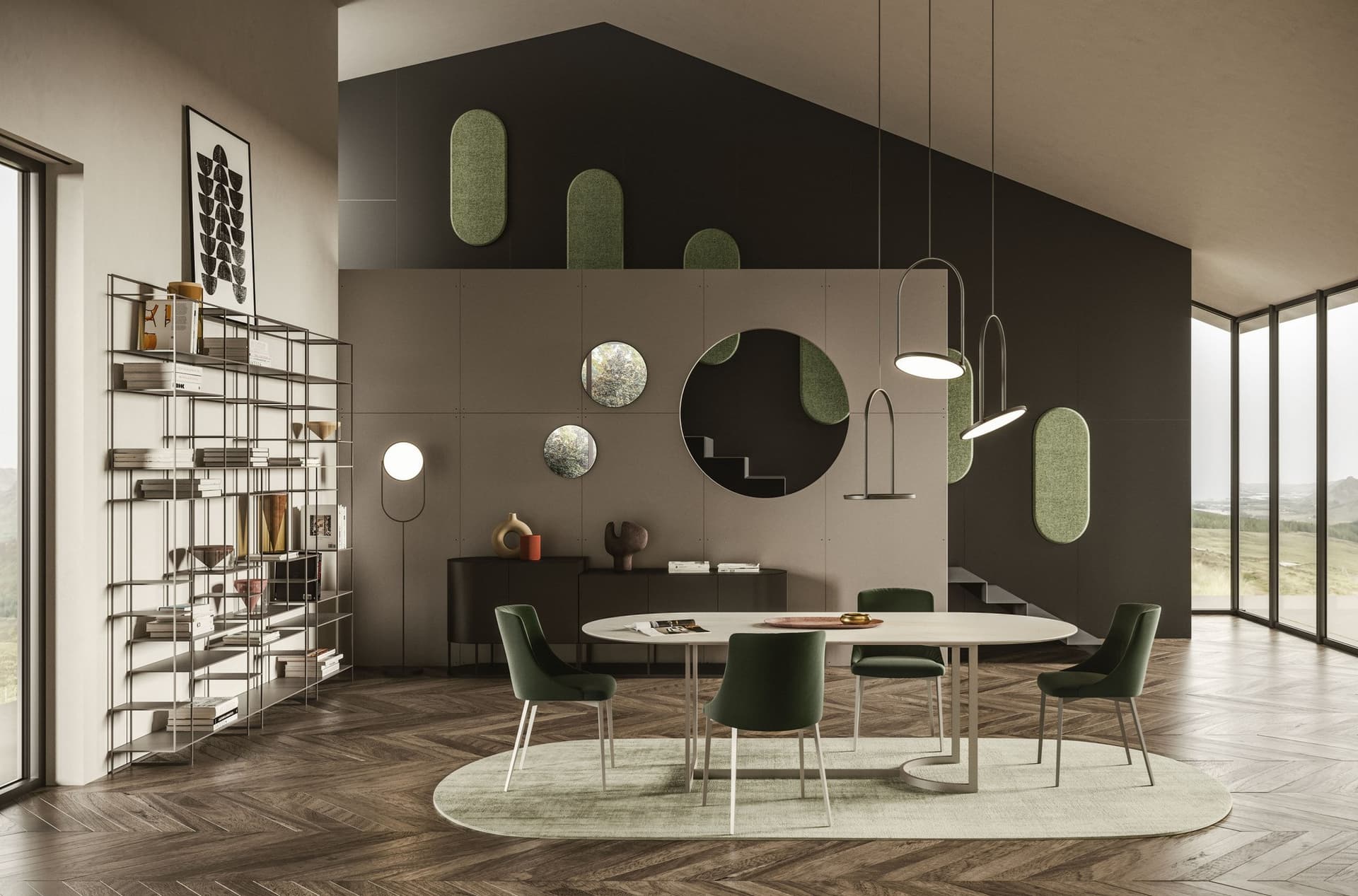 Ronda Design
LEVIA TALL
Open metal bookcase