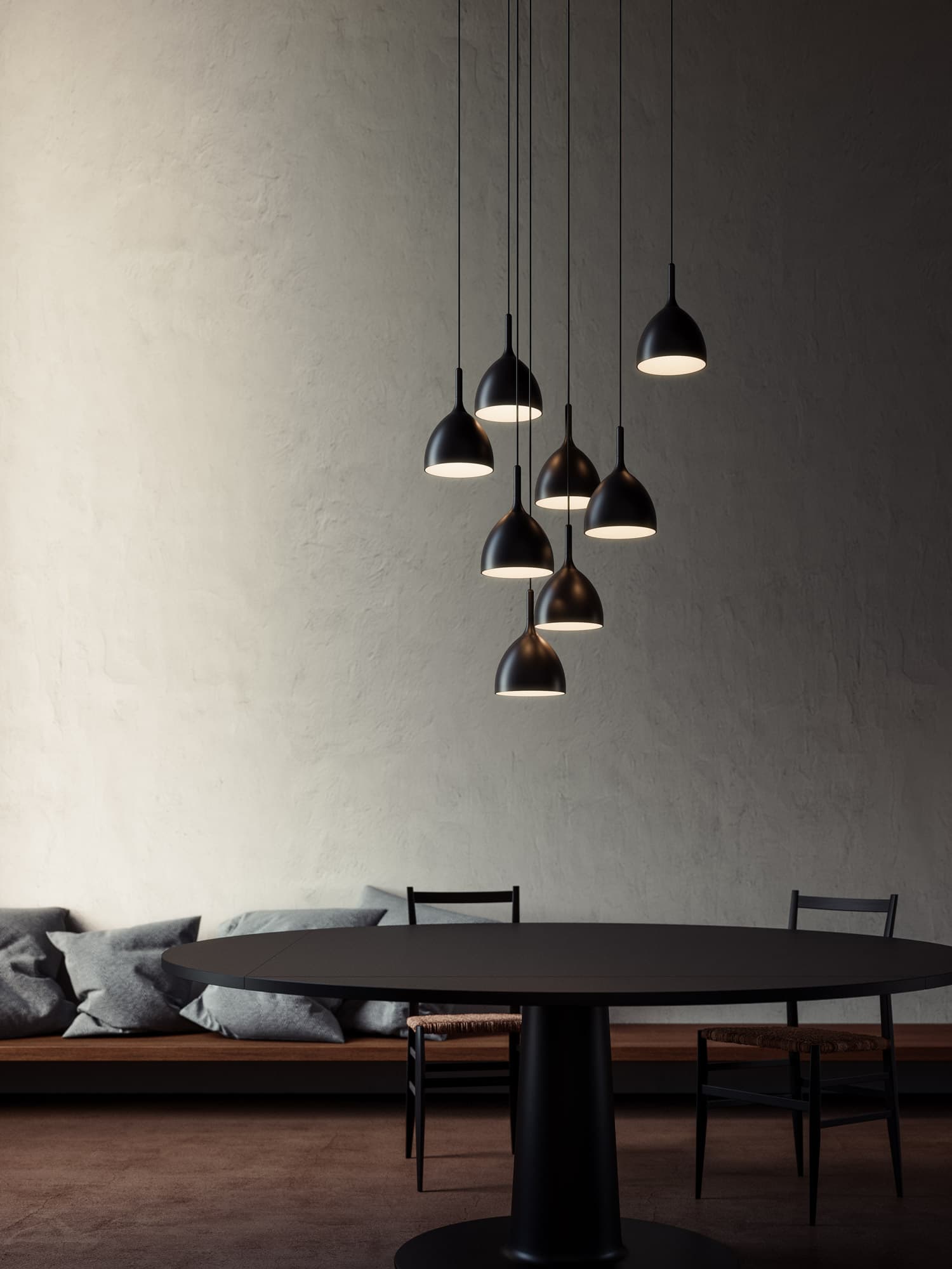 Rotaliana
DRINK
LED steel pendant lamp