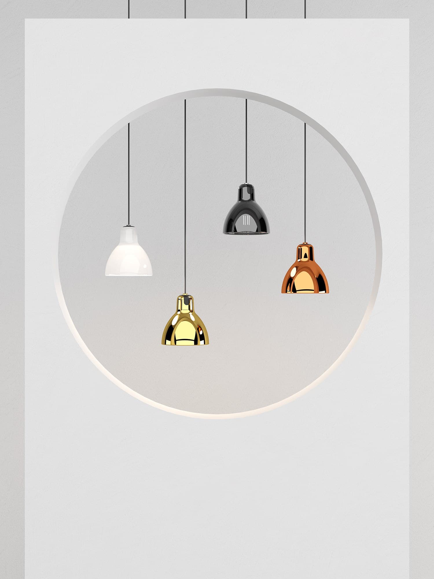 Rotaliana
LUXY GLAM
LED glass and steel pendant lamp