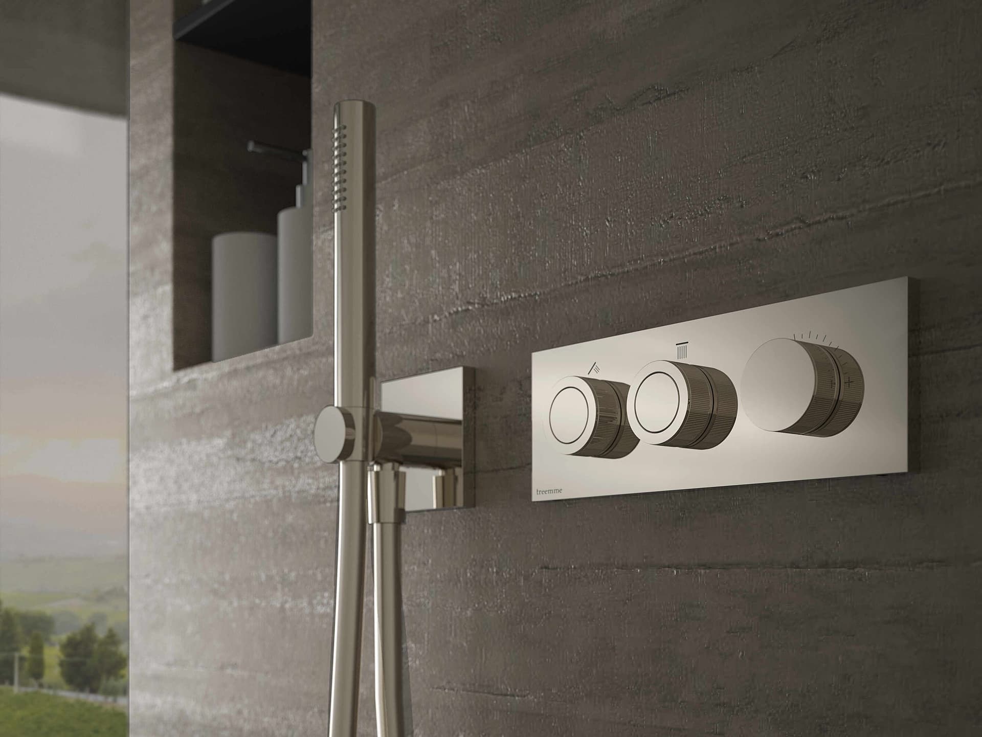 Rubinetterie Treemme
W-SMART RWIT 5C89 / 5C47
Recessed thermostatic shower mixer