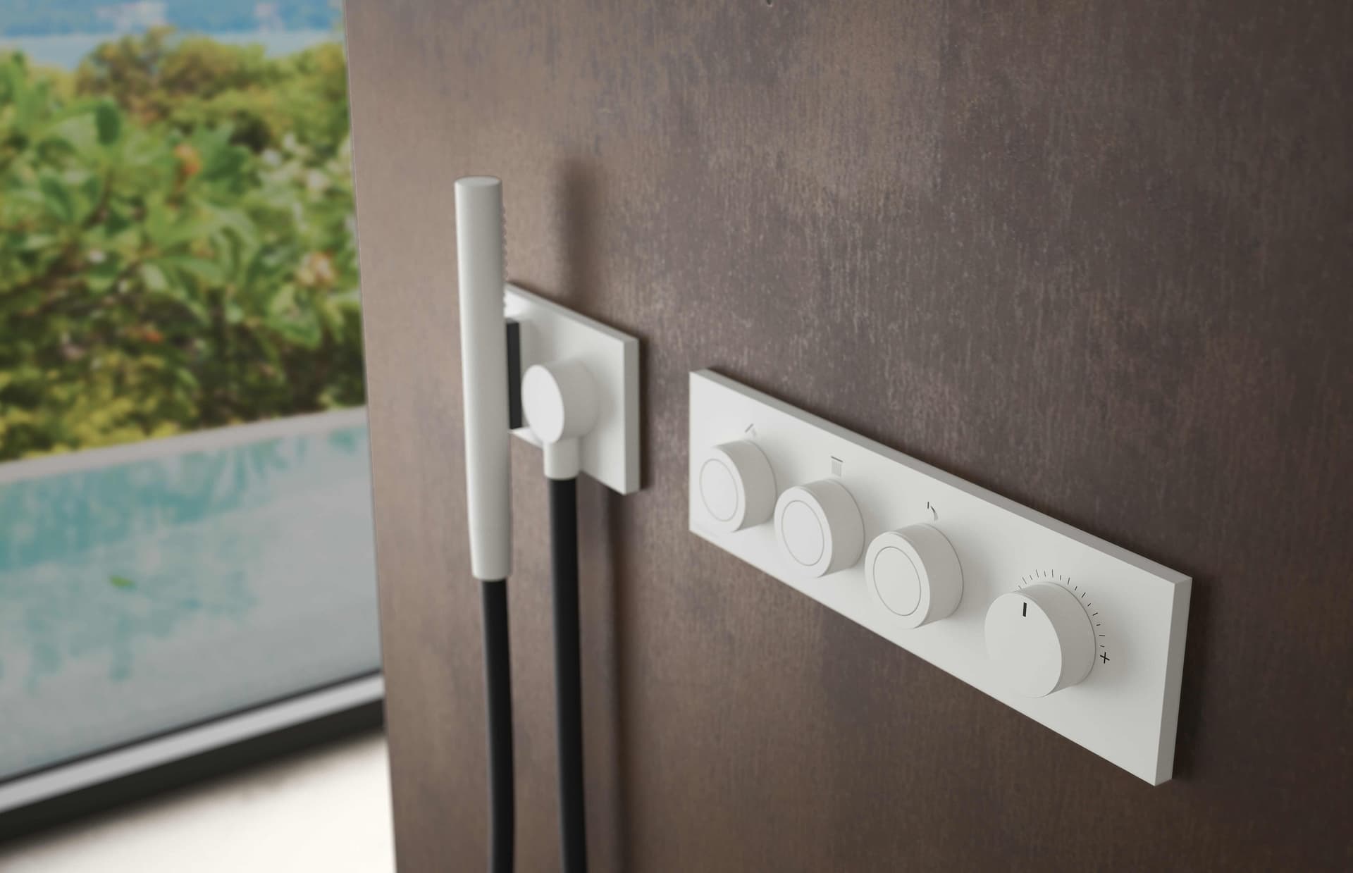 Rubinetterie Treemme
W-SMART RWIT 5C90 / 2BF6
Recessed 5 hole thermostatic shower mixer