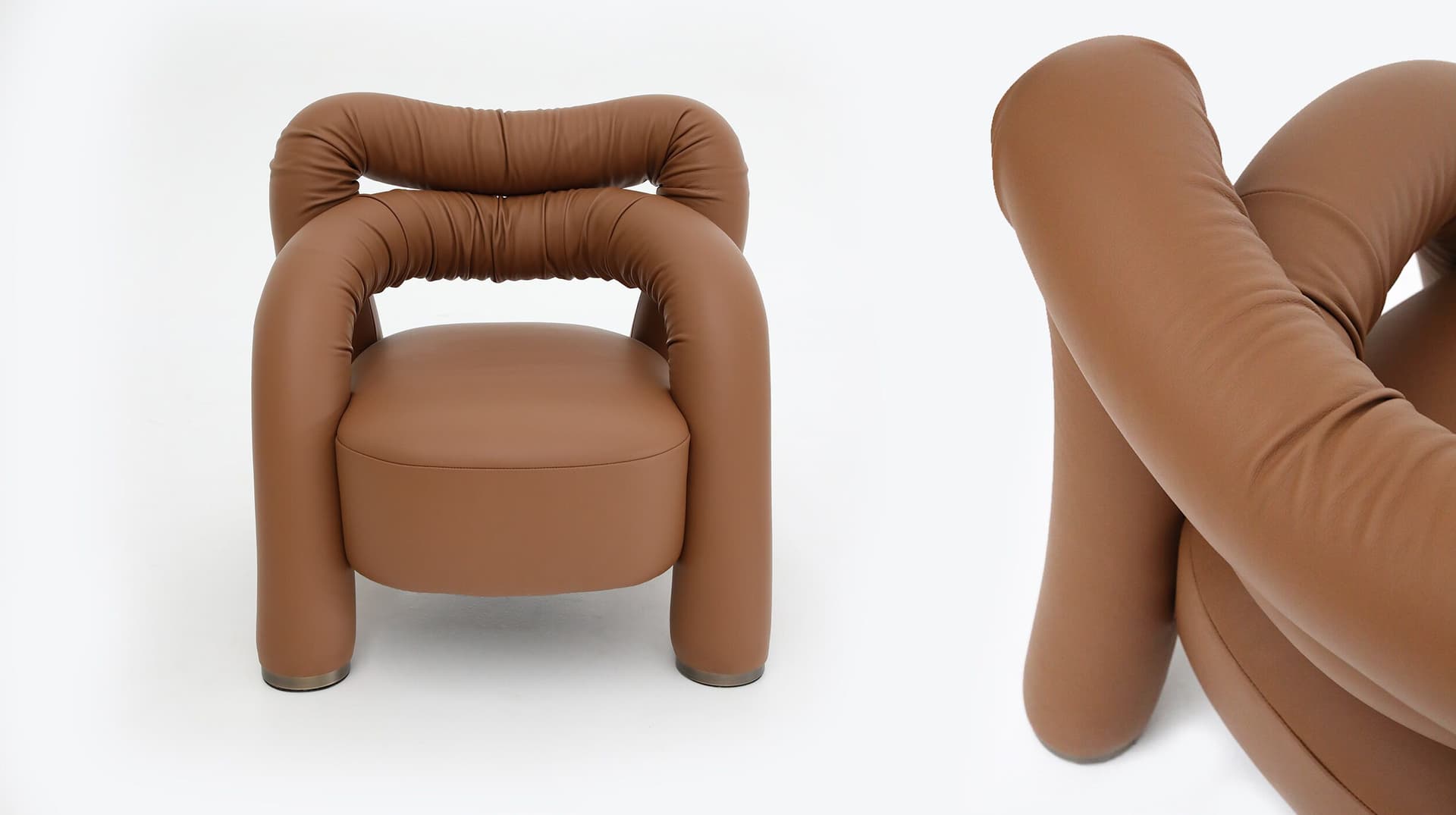 Rugiano
ABBRACCIO SMALL
Armchair with armrests