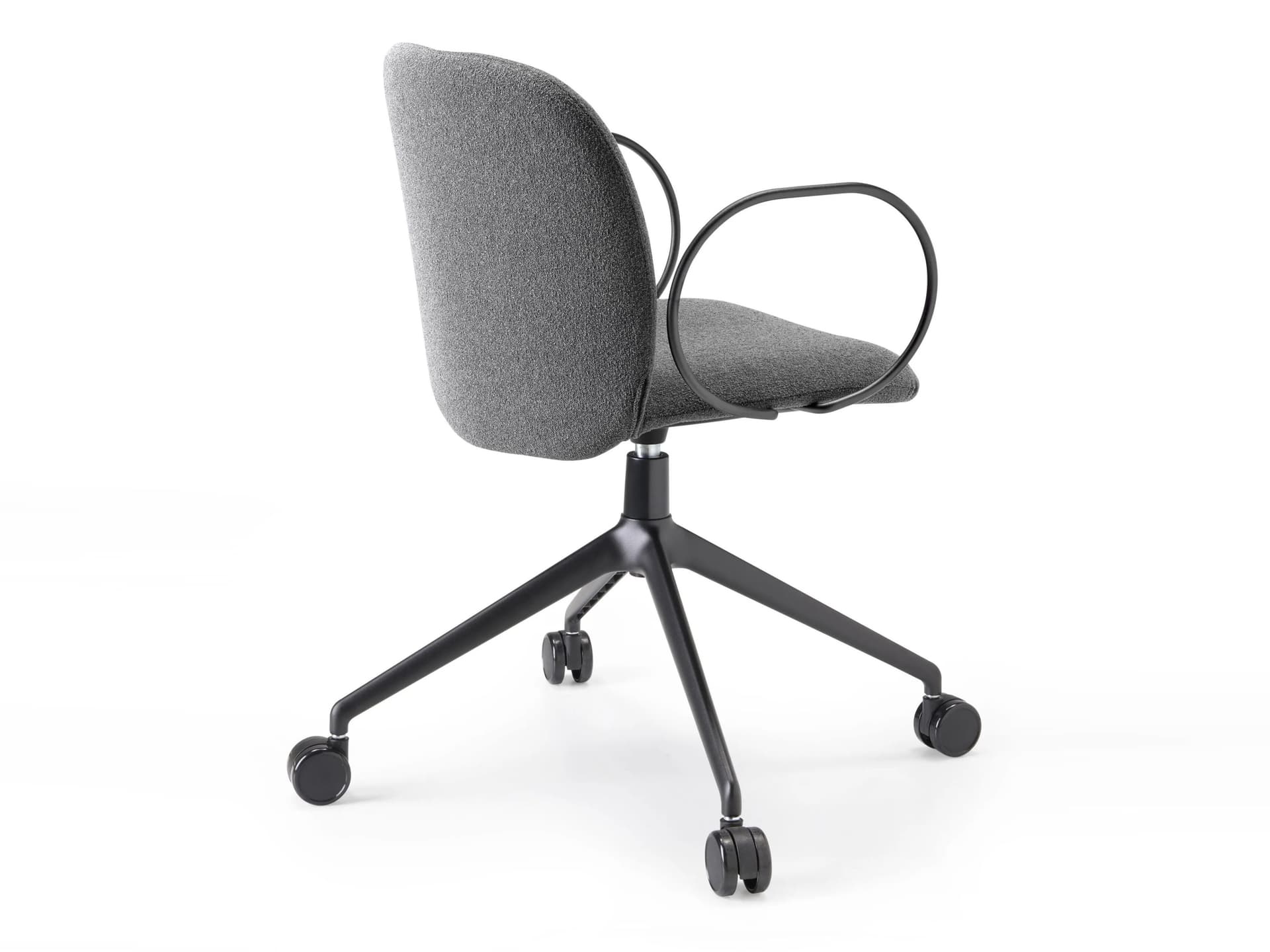 S-CAB
MENTHA POP
Upholstered chair with armrests with castors