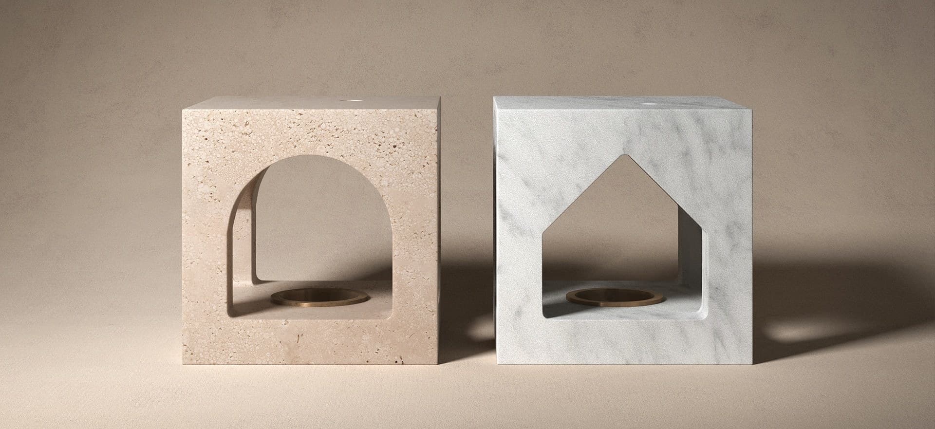 Salvatori
MA HOUSE
Marble decorative object / sculpture