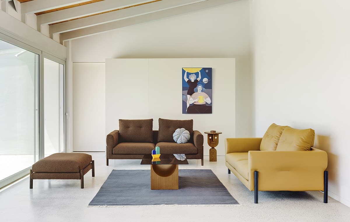 Sancal
MOMIC
Rectangular fabric pouf