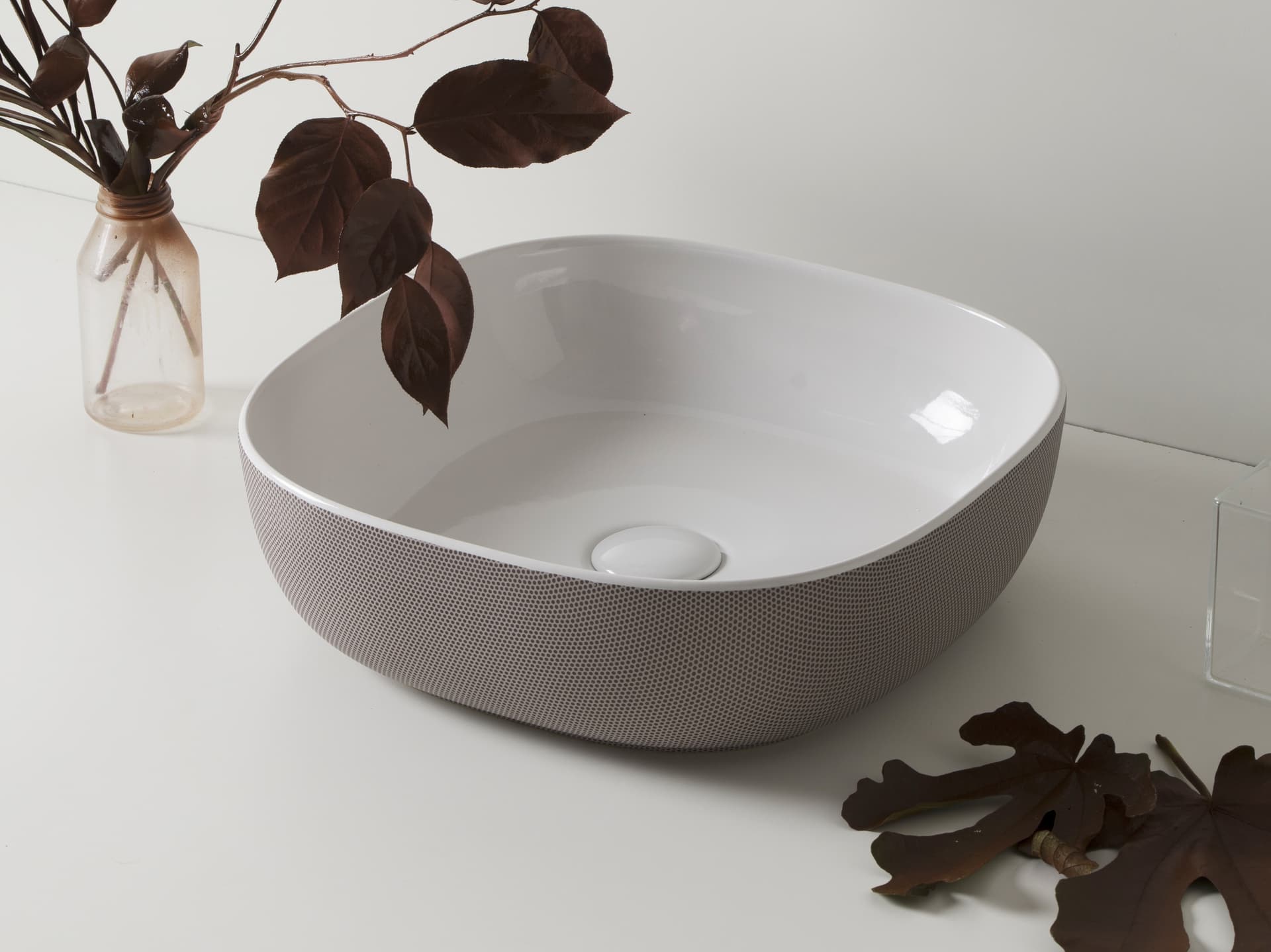 Scarabeo Ceramiche
GLAM SFERE
Countertop square ceramic washbasin