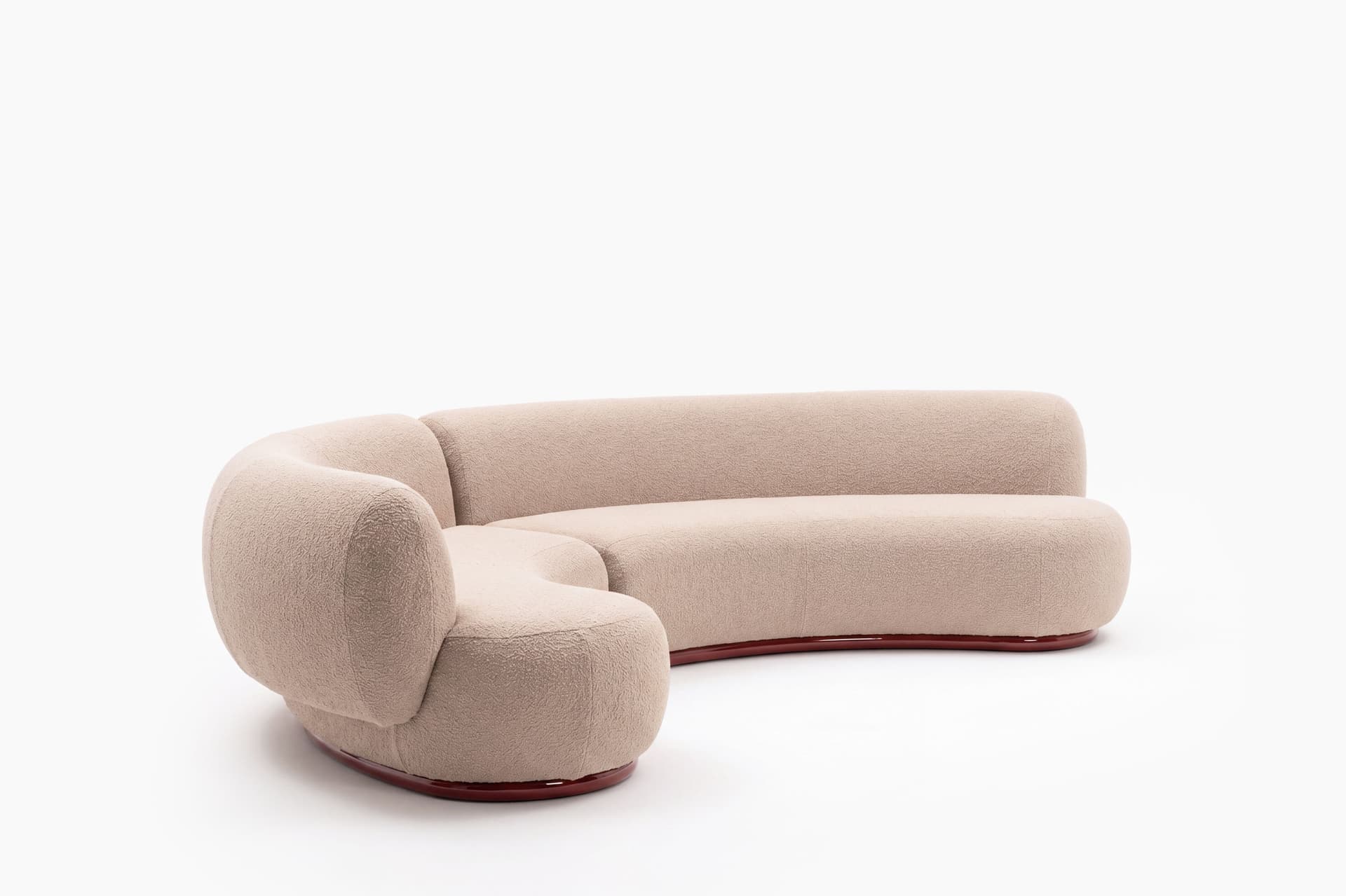 Secolo
YAMATA
Curved modular fabric sofa