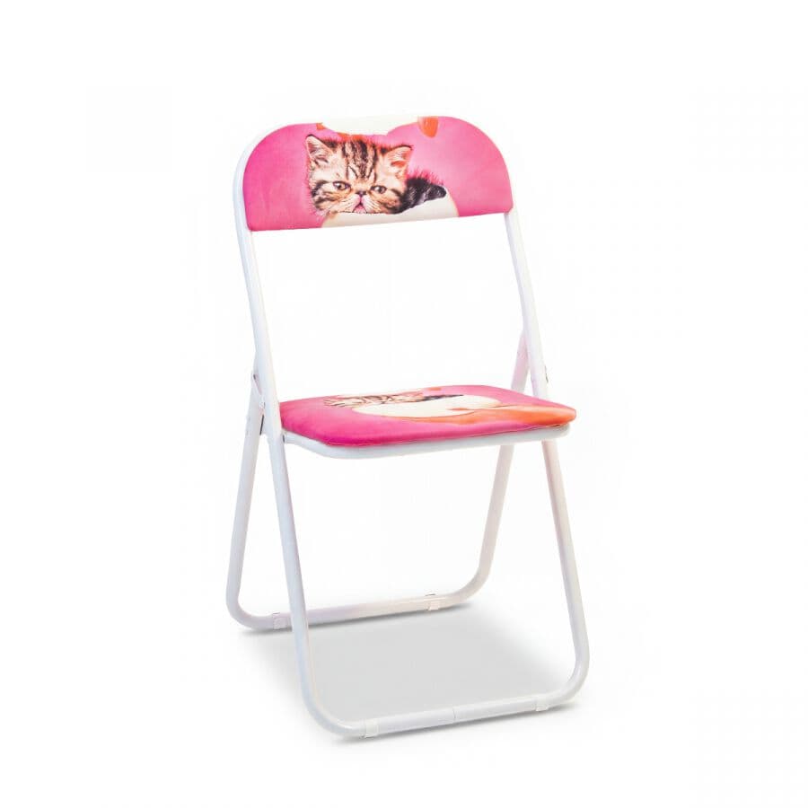 Seletti
CAT SURPRISE
Folding chair without armrests