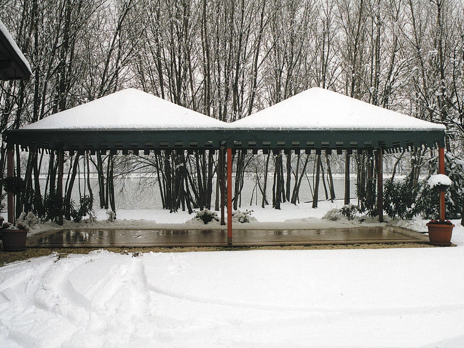 SELVOLINA WINTER - Гальванизированный стальной экран для террасы