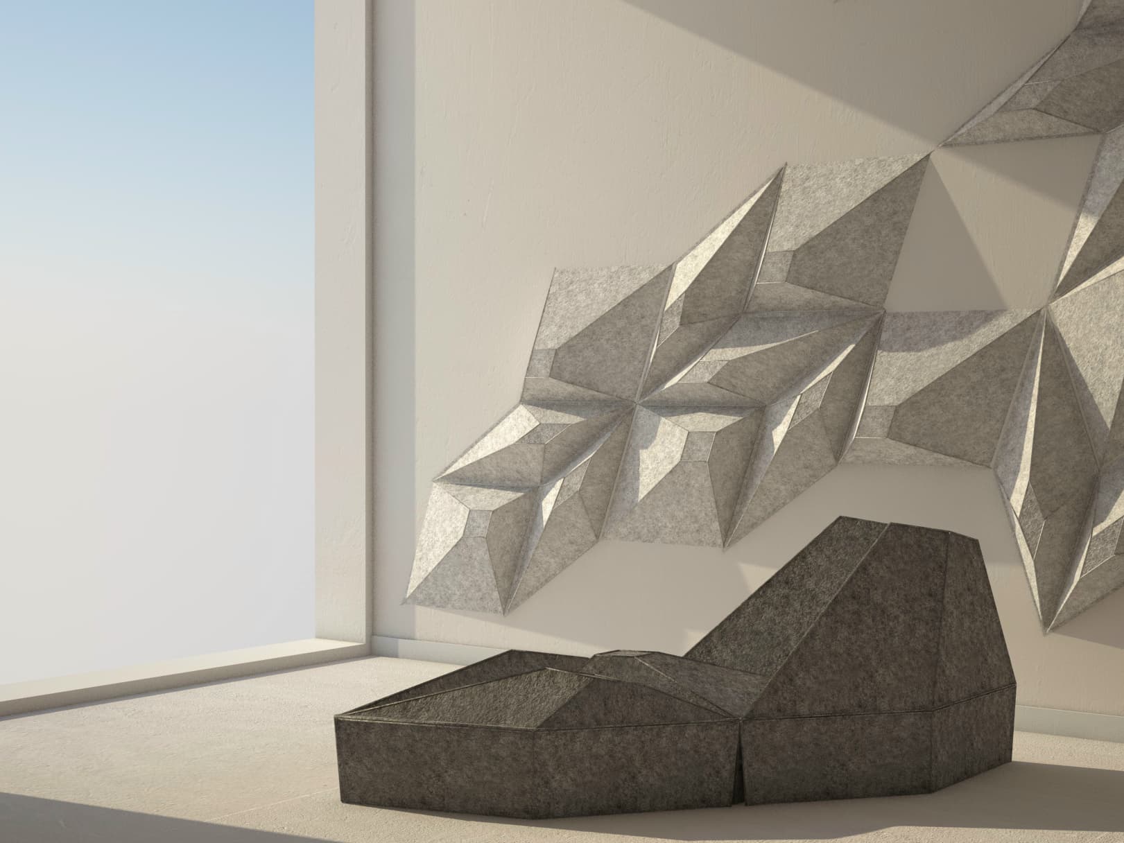 Smarin
LES ANGLES
Wool Acoustic wall panel