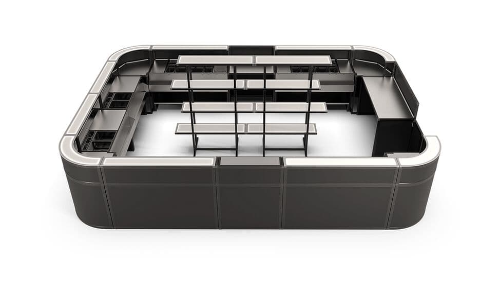 Station Deus®
360° SET-UP BAR
Modular Bar counter