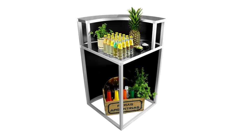 Station Deus®
DEUS 7 TOTAL BLACK
Curved module for bar stations