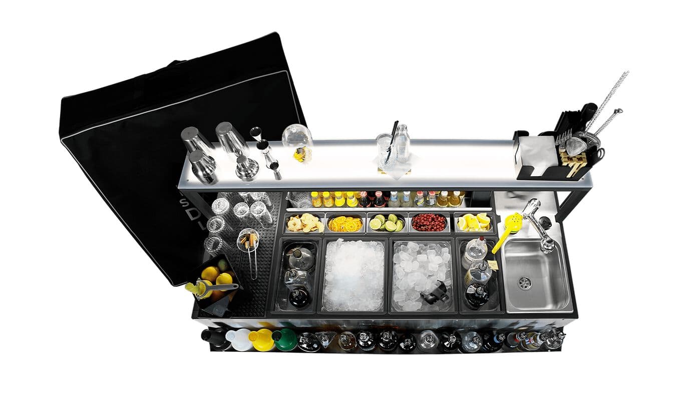 Station Deus®
TITANO 150
Transportable Cocktail Station