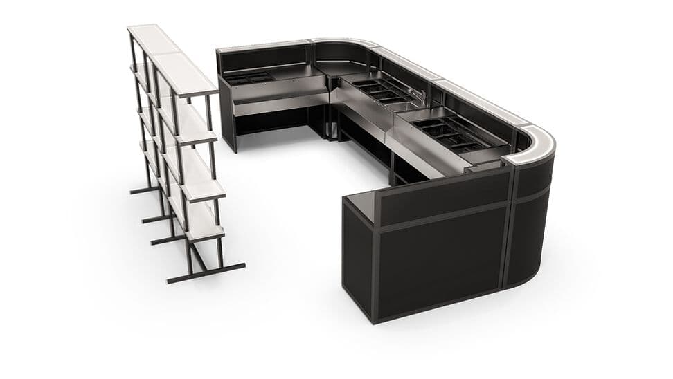 Station Deus®
"U" SET-UP BAR
Modular Bar counter