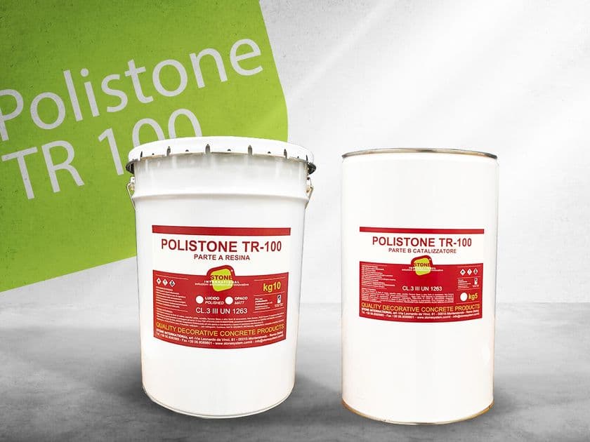 Stone International
POLISTONE TR 100
Transparent bicomponent polyurethane resin