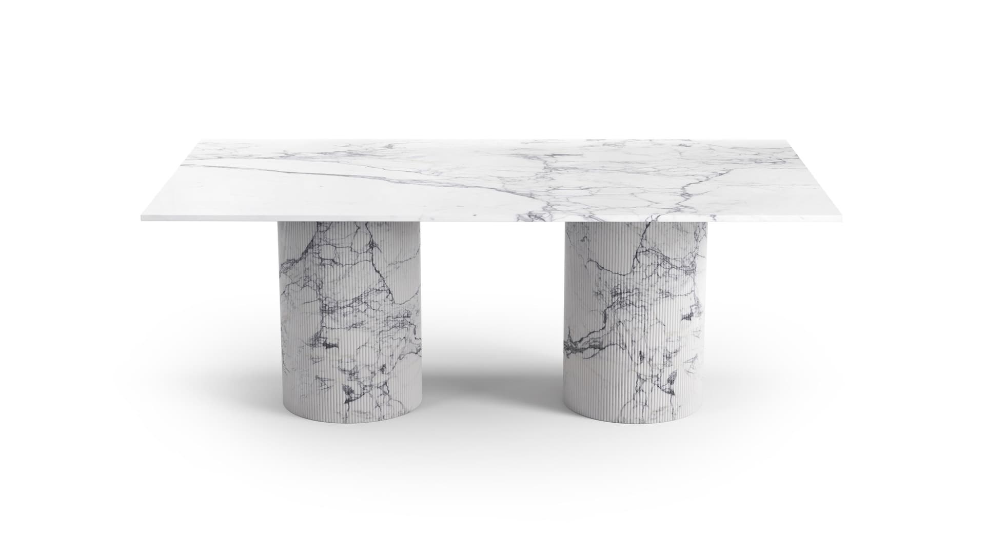 STONE VALLEY
JASPURA
Rectangular Statuario MichelAngelo Carrara marble table