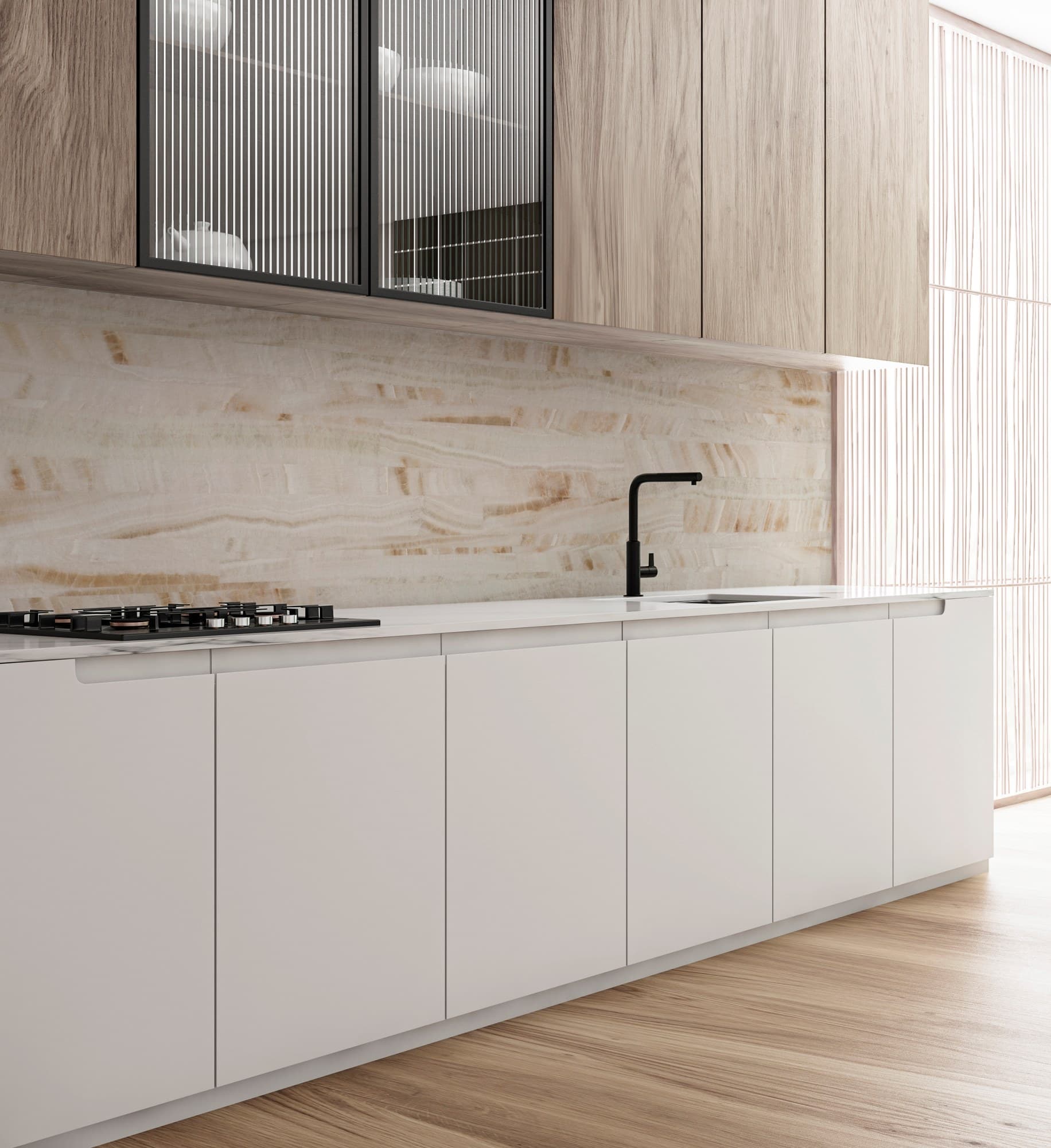 Stonethica
ONICE IVORY
Ecological onyx wall/floor tiles