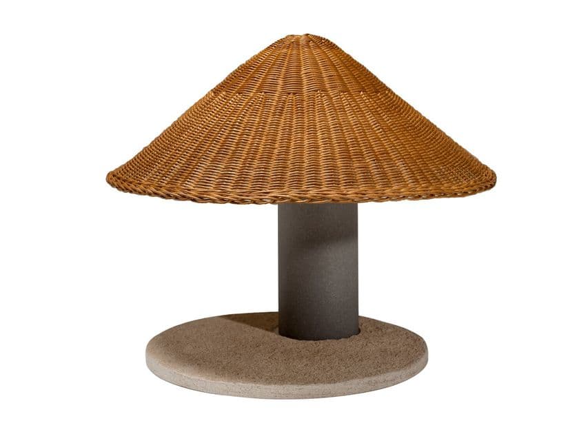 Tacchini
ALMA
Woven wicker table lamp