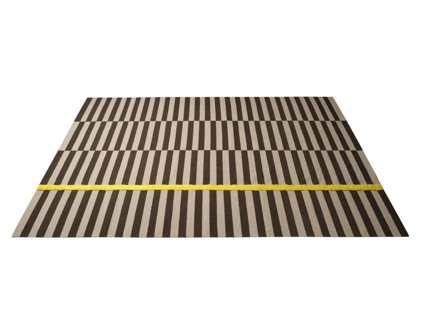 Tacchini
ANNI
Striped rectangular handmade wool rug